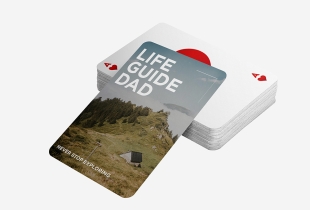 Baralho de cartas Never Stop Exploring intro